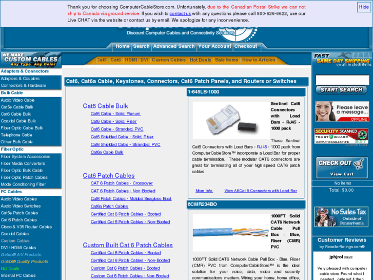 www.cat6cablestore.com