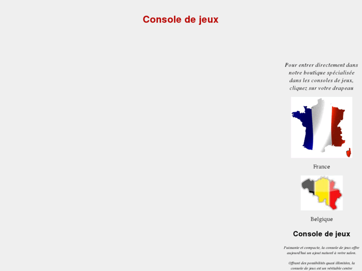 www.consoledejeux.org