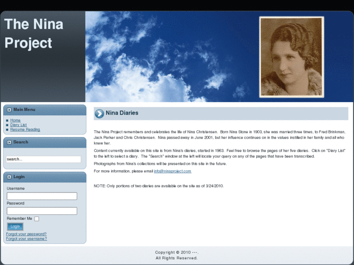 www.ninaproject.com
