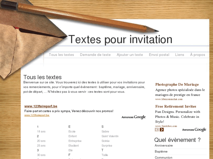 www.texte-invitation.com