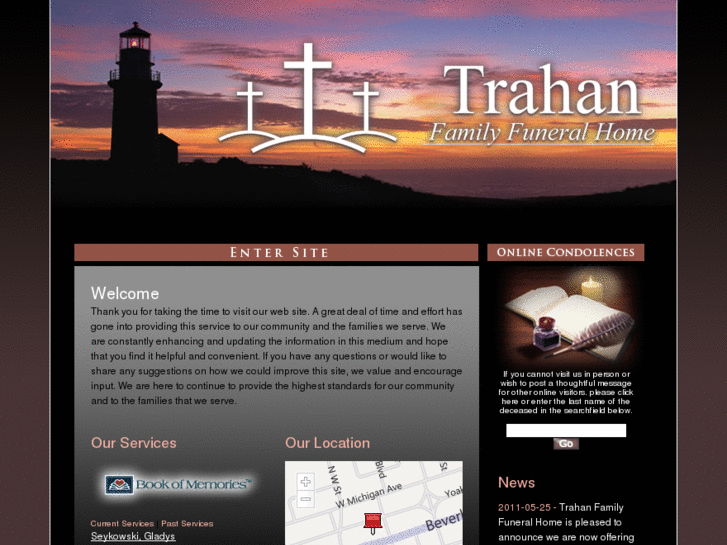 www.trahanfamilyfuneralhome.com