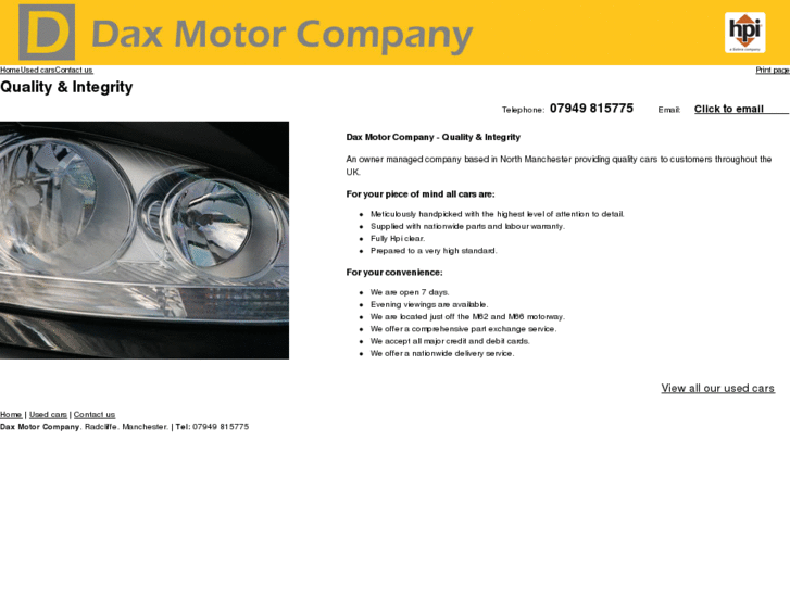 www.daxmotorcompany.com