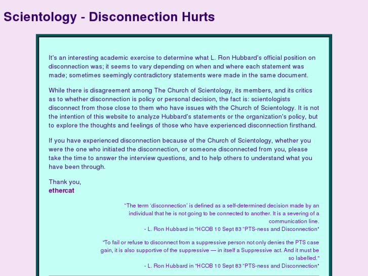 www.disconnectionhurts.net