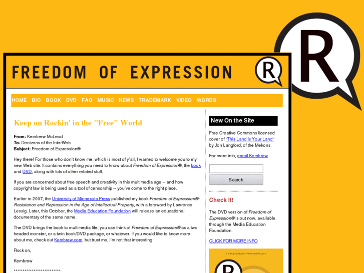 www.freedomofexpression.us