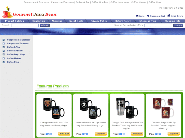 www.gourmetjavabean.com
