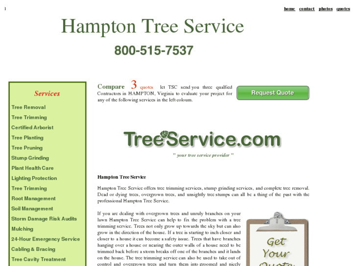 www.hamptontreeservice.com