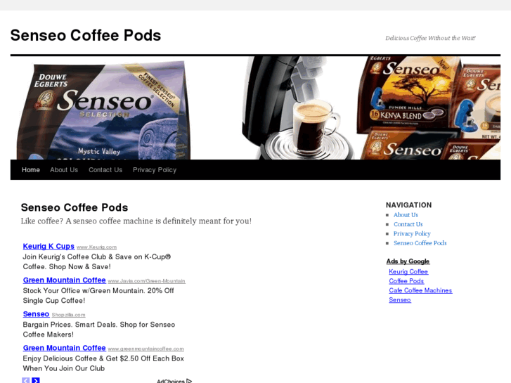 www.senseocoffeepods.net