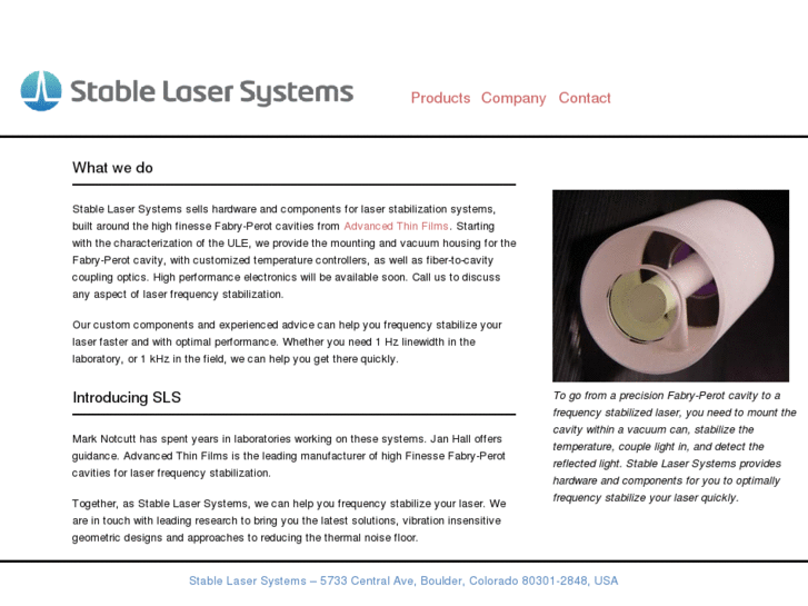 www.stablelasers.com