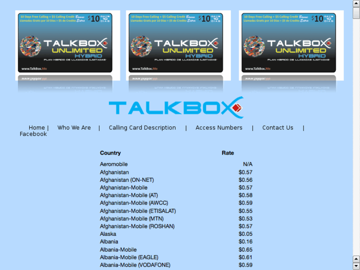 www.talkbox-outsidecallingtariffs.info
