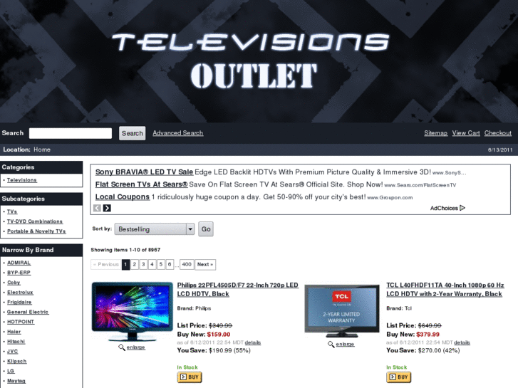 www.televisionsoutlet.com