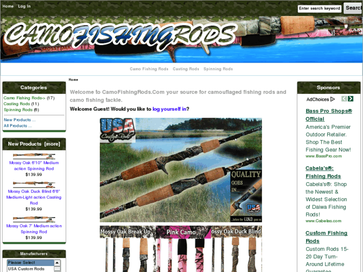 www.camofishingrods.com