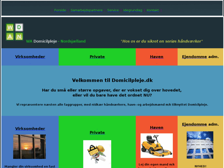 www.domicilpleje.dk