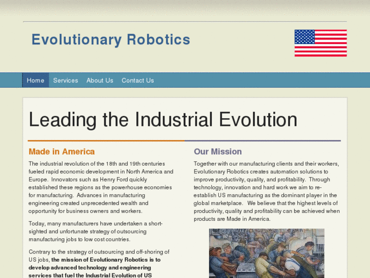 www.evolutionaryrobotics.biz
