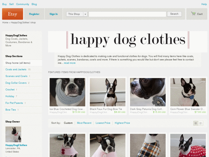 www.happydogclothes.com