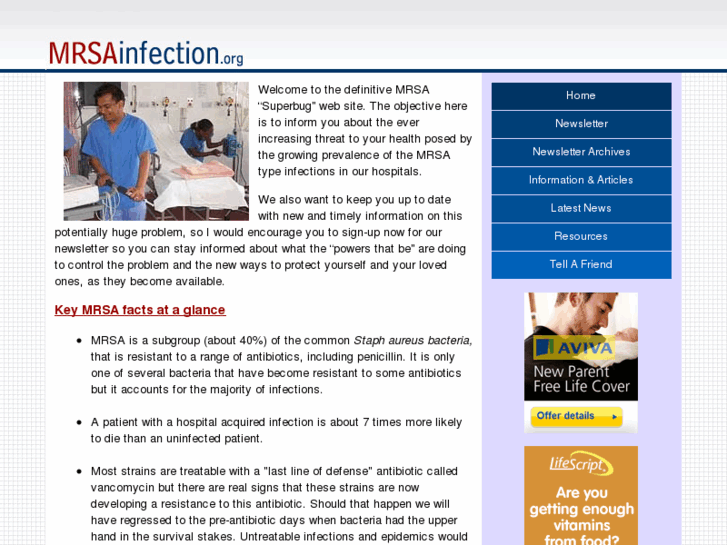 www.mrsainfection.org