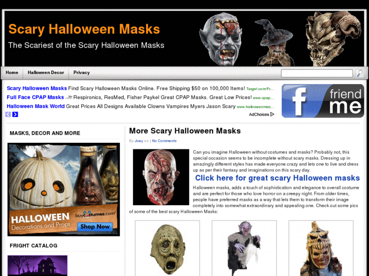 www.scaryhalloweenmasksguide.com