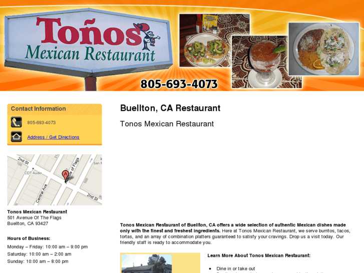 www.tonosrestaurante.com