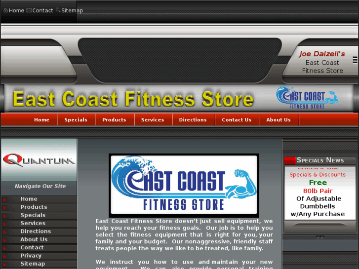 www.eastcoastfitnessstore.com