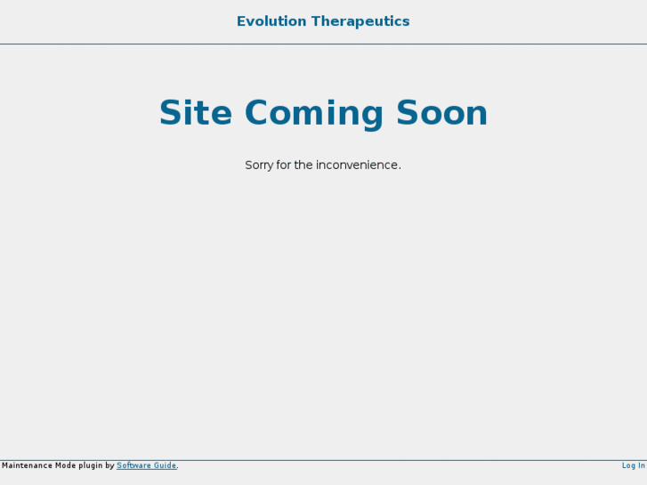 www.evolutiontherapeutics.com
