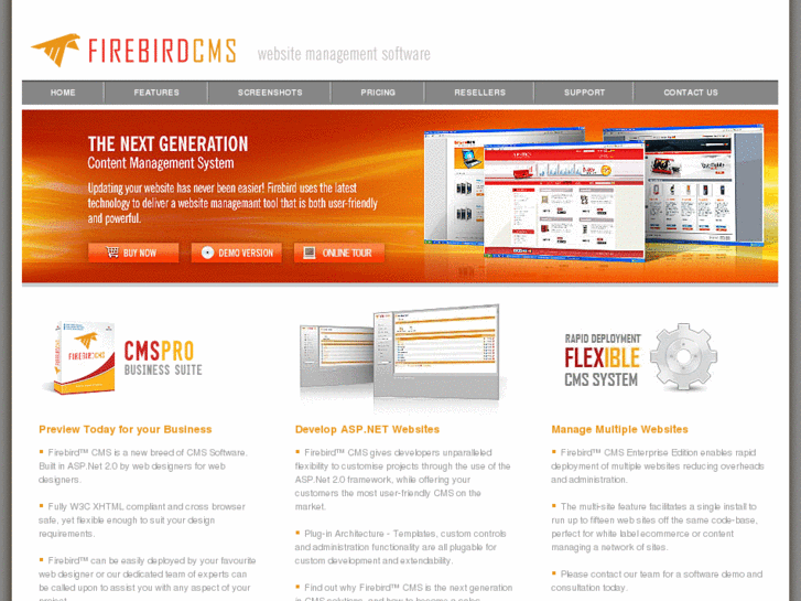 www.firebirdcms.com