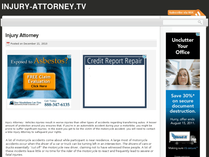 www.injury-attorney.tv