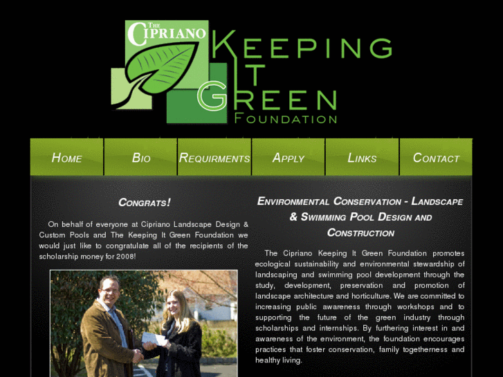 www.keepingitgreenfoundation.org