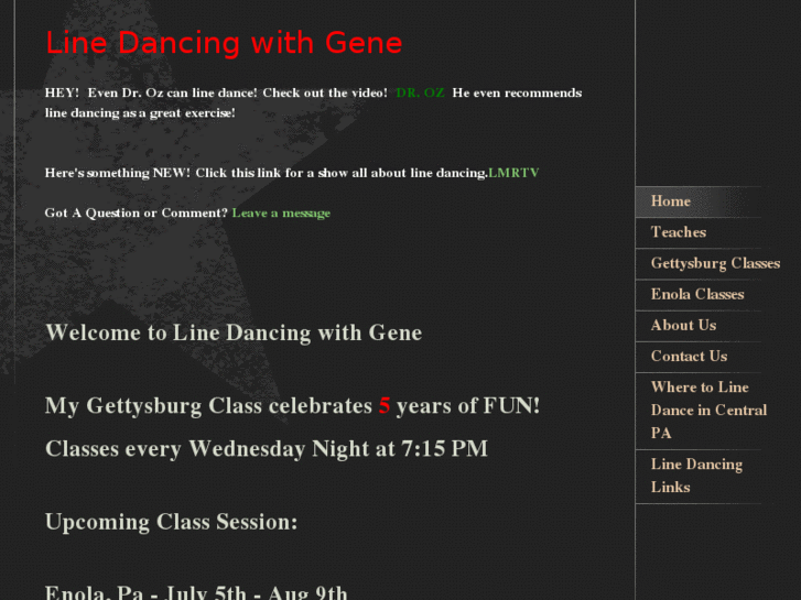 www.linedancingwithgene.com