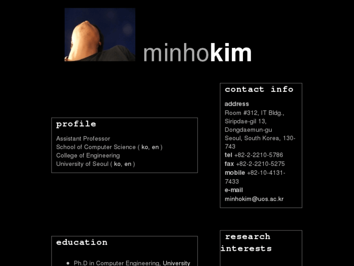 www.minho-kim.com