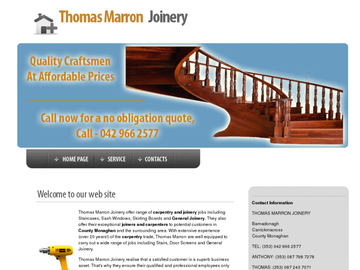 www.thomasmarronjoinery.com