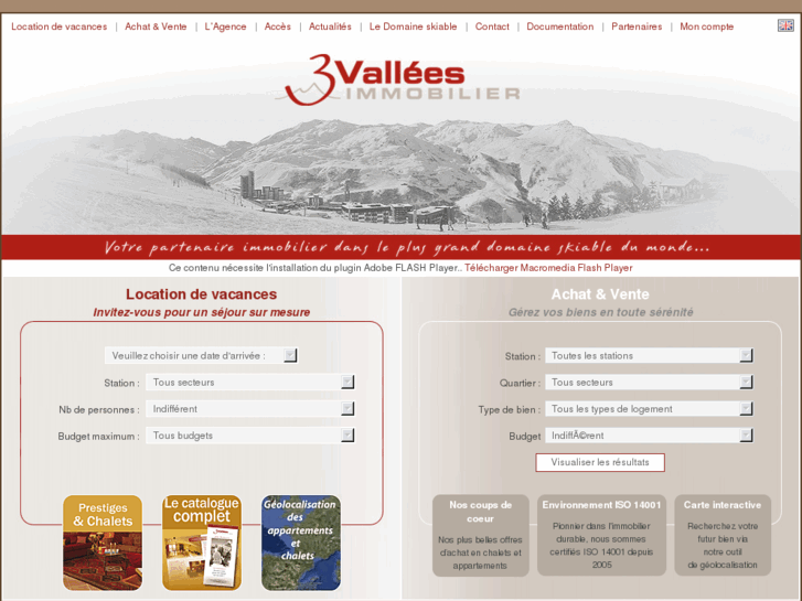 www.3valleesimmobilier.com