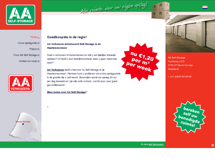 www.aaselfstorage.nl