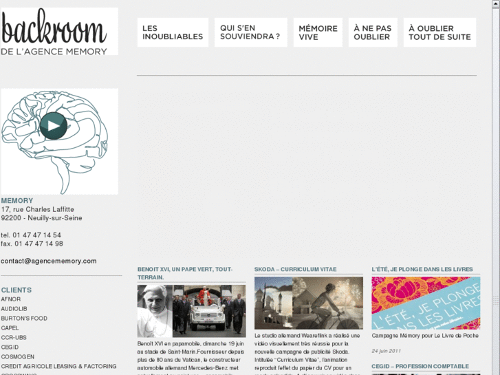 www.agencememory.com