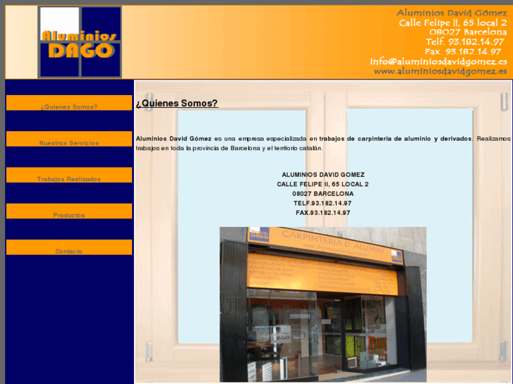 www.aluminiosdavidgomez.es