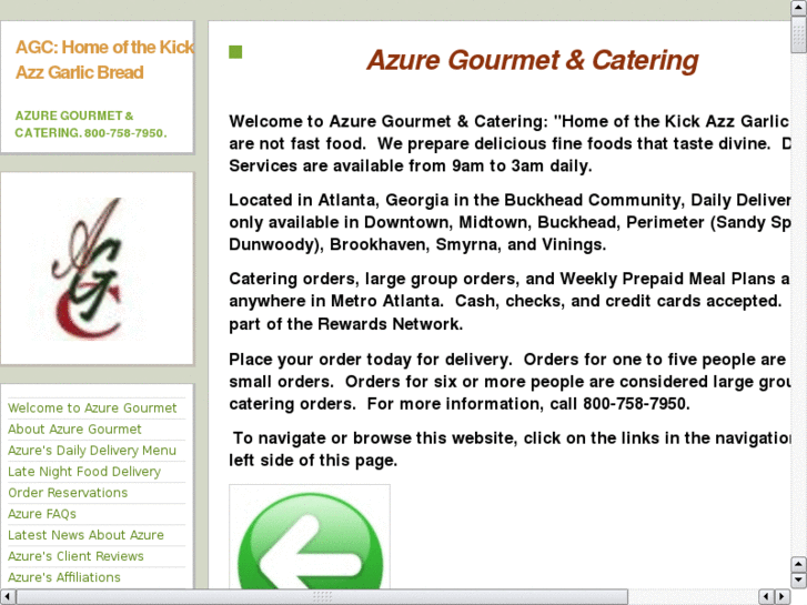 www.azurecatering.com