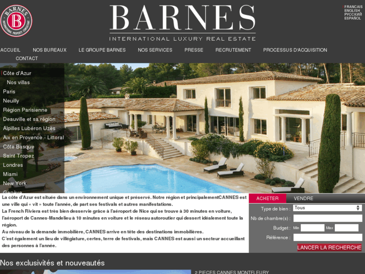 www.barnes-frenchriviera.com