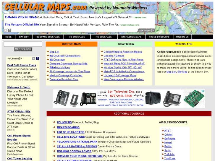 www.cellularmap.net