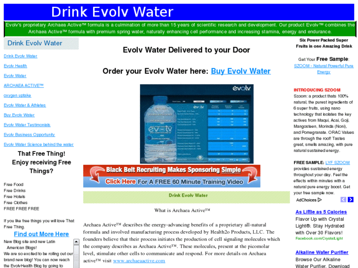 www.drinkevolvwater.com