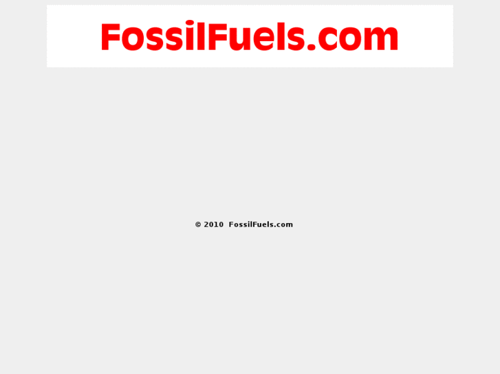 www.fossilfuels.com