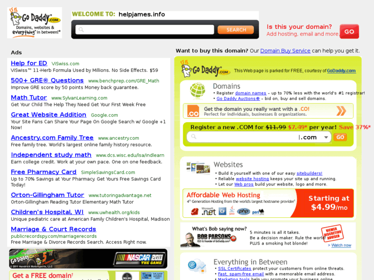 www.helpjames.info