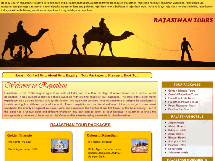 www.holidaysinrajasthan.com