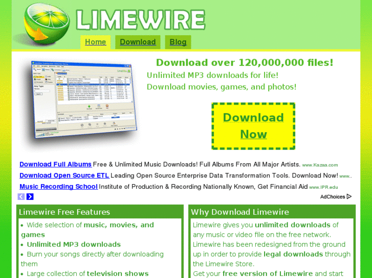 www.limewirefreedownload.org