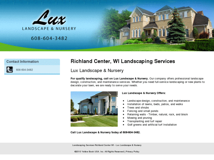 www.luxlandscapenursery.com