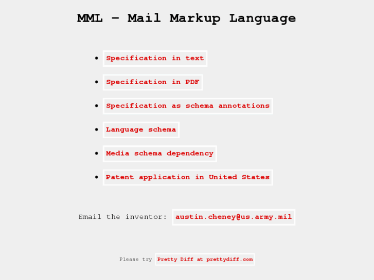 www.mailmarkup.org