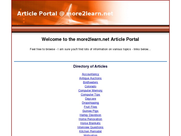 www.more2learn.net