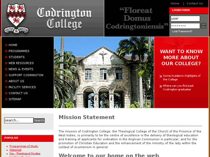 www.mycodrington.org