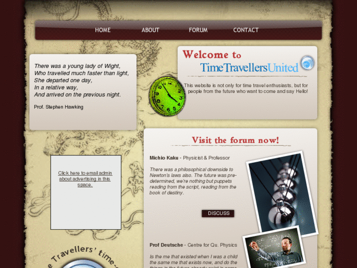 www.timetravellersunited.com