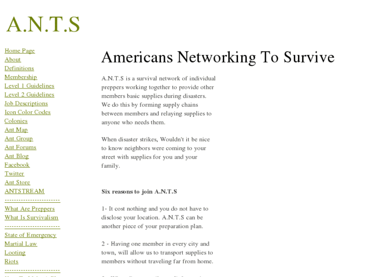 www.americansnetworkingtosurvive.com