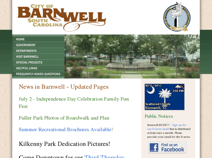 www.cityofbarnwell.com