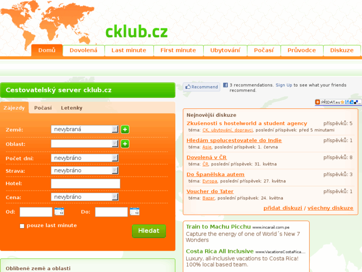 www.cklub.cz