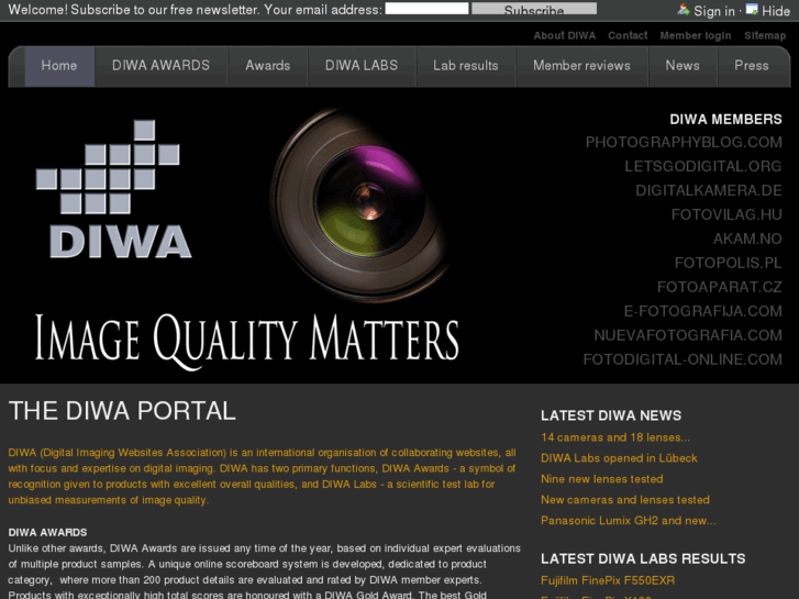 www.diwa-awards.com